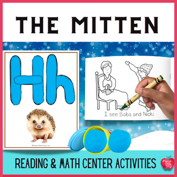 Preview of The Mitten Activities based on book by Jan Brett