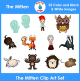 The Mitten Clip Art Set