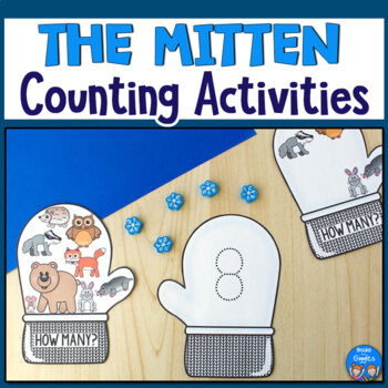 Preview of The Mitten Counting Activities