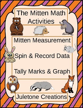 Preview of Distance Learning The Mitten Math Lesson