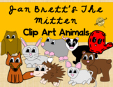 The Mitten (Jan Brett) Animal Clip Art