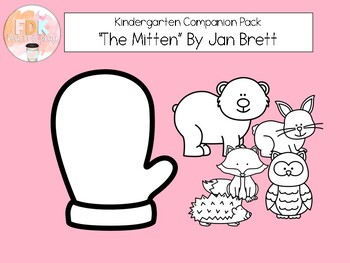 Preview of The Mitten Kindergarten Pack