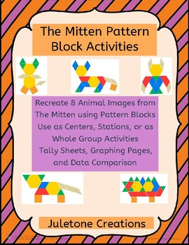 Preview of The Mitten Pattern Blocks