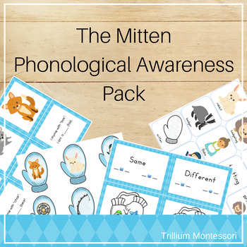 Preview of The Mitten- Phonological and Phonemic Awareness Activities