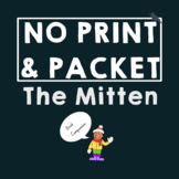 The Mitten Speech Companion Boom Cards™ and Printable Acti