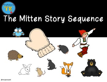 the mitten story animals