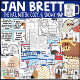 Jan Brett The Mitten, The Hat, The Snowy Nap,  Cozy, The M