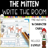 The Mitten Write the Room | Sensory Bin Activity