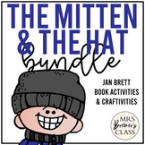 The Mitten and The Hat Jan Brett Book Study Activities & C