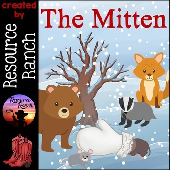 Preview of The Mitten by Jan Brett Activities 