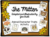 The Mitten by Jan Brett Animal Character Traits