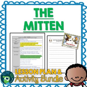 Preview of The Mitten by Jan Brett Lesson Plan and Google Activities