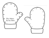 The Mitten by Jan Brett - Sew and Stuff your own paper mitten!