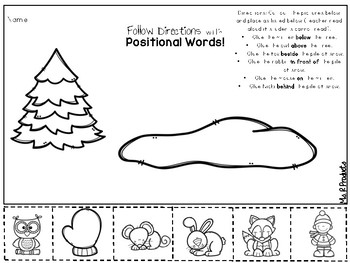 the mittenpositional word freebie by ms r products tpt