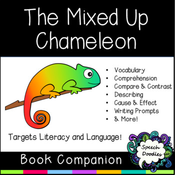 Preview of The Mixed Up Chameleon Book Companion - Speech Therapy Book Companion
