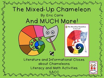 Preview of The Mixed Up Chameleon-Close Reading on Chameleons-Informational and Literature