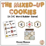 The Mixed-Up Cookies {A CVC Word Building Game}