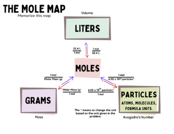 Preview of The Mole Map (Practice Version)