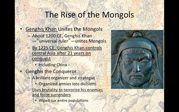 Preview of The Mongol Conquests