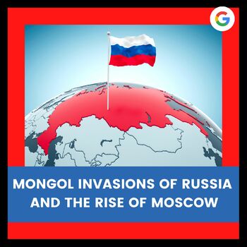 Preview of The Mongol Invasions of Russia, Russian History, Rise of Moscow, No-Prep Lesson