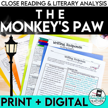 Monkey's Paw Reading Assignment by The Daring English