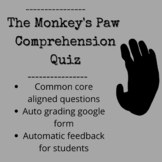 The Monkey's Paw Comprehension Quiz