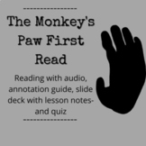 The Monkey's Paw First Read Lesson