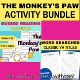 The Monkey's Paw Guided Reading Activities and Word Search Bundle