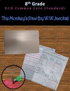 Preview of The Monkey's Paw Literary Analysis and Narrative Writing Differentiated Lessons