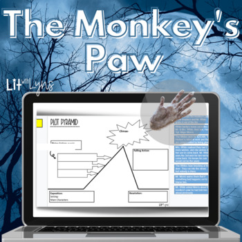 Preview of The Monkey's Paw Short Story Activities, Assessment, & Extended Writing