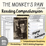The Monkey's Paw - Suspenseful Short Story Reading Comprehension