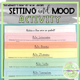 "The Monkey's Paw" Setting and Mood Activity