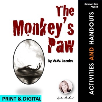 Preview of The Monkey’s Paw Short Story Unit - 24 Pages of Activities, Printables & More