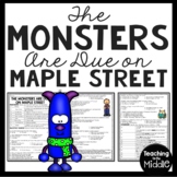 The Monsters Are Due On Maple Street Reading Comprehension