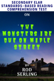 The Monsters Are Due on Maple Street by Rod Serling Multip