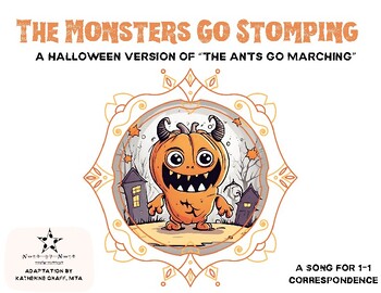 Preview of "The Monsters Go Stomping" Halloween Numbers Song: Counting from 1-10