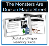 The Monsters are Due on Maple Street Reading Guide
