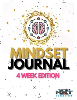 Preview of The Monthly Mindset Journal - Never Give Up Edition
