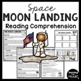 The Moon Landing Reading Comprehension Space Race Armstron