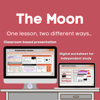 Preview of The Moon Lesson bundle (KS3)