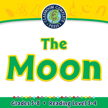 Preview of The Moon - NOTEBOOK Gr. 5-8