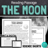 The Moon Reading Comprehension Passage PRINT and DIGITAL