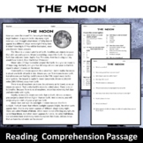 The Moon Reading Comprehension Passage and Questions - PDF