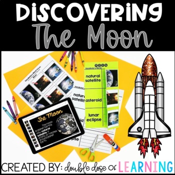 Preview of The Solar System: The Moon Research Unit with PowerPoint