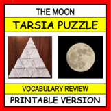The Moon TARSIA Puzzle | Print, Cut & Ready to Go