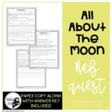 The Moon Webquest