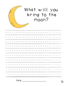 creative writing description of moon