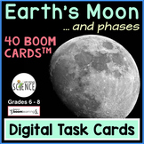 The Moon and Its Phases Boom Cards