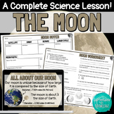 The Moon and Lunar Cycle Google Slides Lesson, Notes, Worksheet