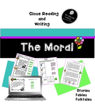 Preview of The Moral:  Stories and Fables 2nd Grade
